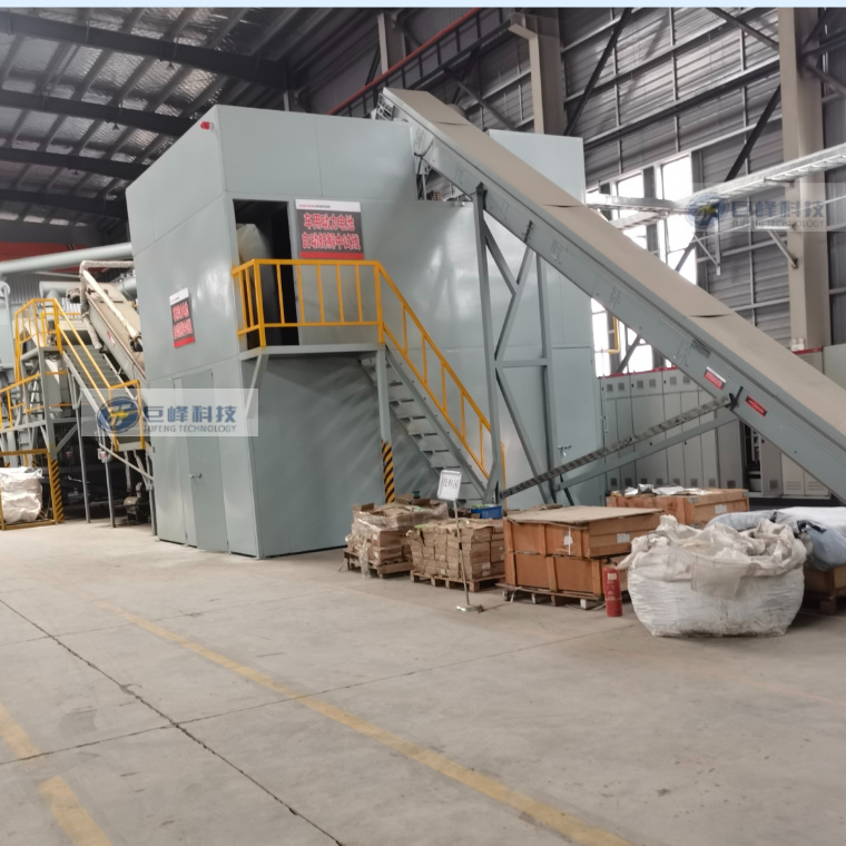 動(dòng)力電池拆解破碎回收處理設(shè)備生產(chǎn)線